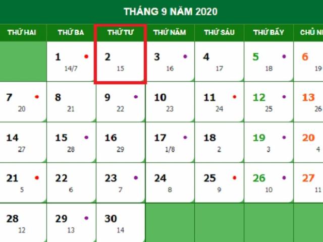 Tin tức trong ngày - Tin tức 24h qua: Thời gian nghỉ lễ Quốc khánh 2/9 sẽ thay đổi từ năm 2021
