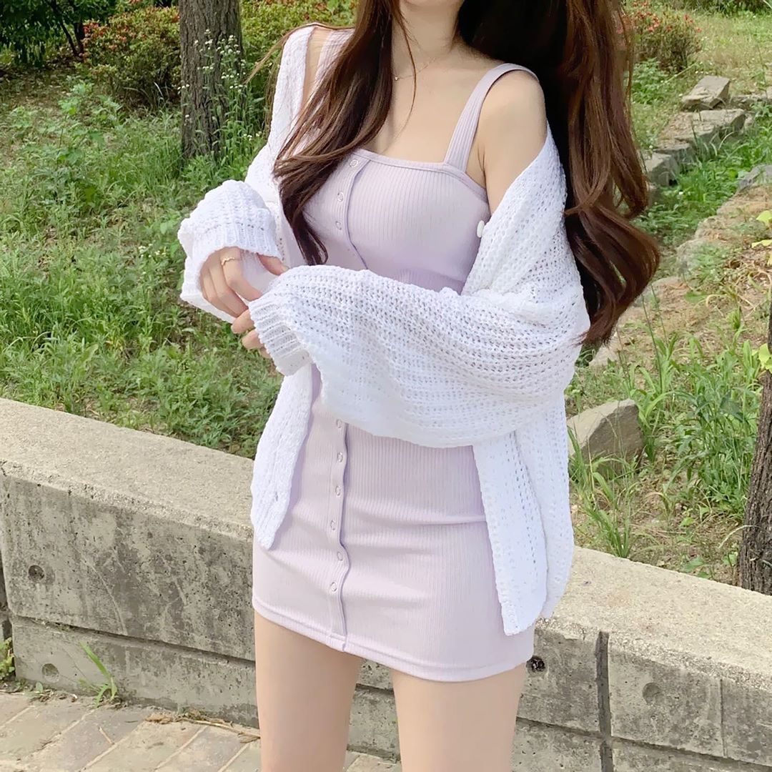 Những chiếc váy bodycon đơn giản mà đẹp của búp bê Hàn Quốc - 5