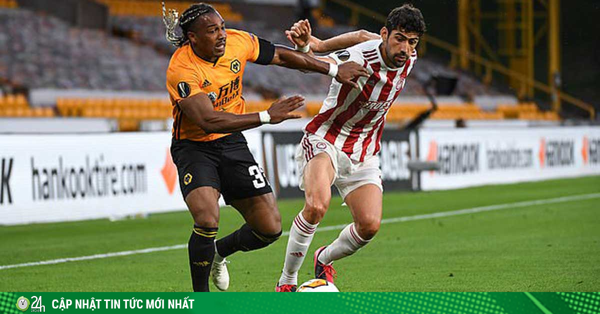 Kết quả bóng đá Europa League Wolves – Olympiakos: Sai lầm đầu trận, tôn vinh người nhện
