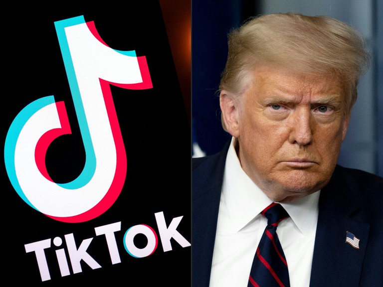 Tổng thống Donald Trump chính thức ký sắc lệnh cấm ứng dụng TikTok trên toàn nước Mỹ&nbsp;