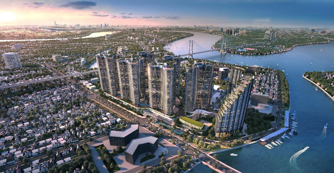 Sunshine Diamond River – một trong những siêu dự án của Sunshine Homes với 3 mặt giáp sông tại Sài Gòn