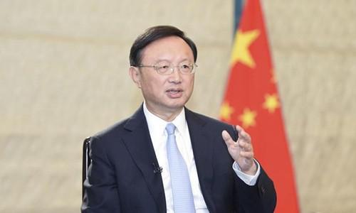 Ông Dương Khiết Trì là quan chức cấp cao nhất của Trung Quốc lên tiếng về quan hệ Trung – Mỹ cho đến thời điểm này. Ảnh: Tân Hoa Xã