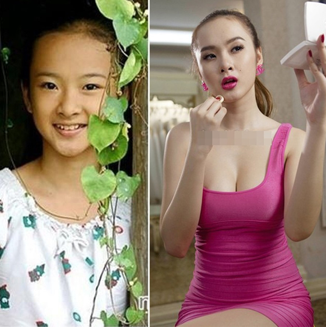 Angela Phương Trinh nổi tiếng khá sớm và thay đổi chóng mặt khi trưởng thành