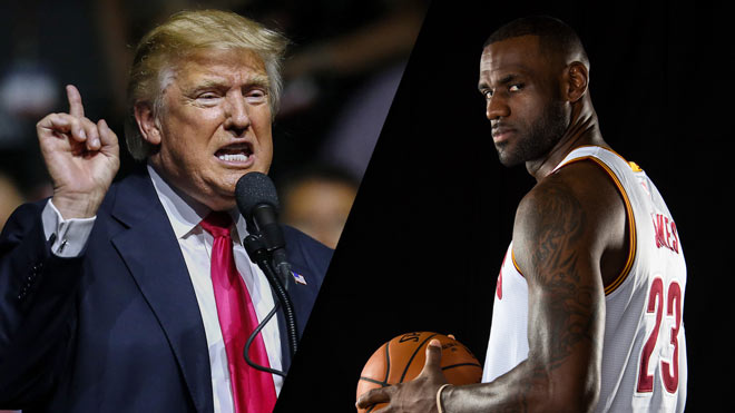 Tuyên bố của Tổng thống Trump không làm ngôi sao NBA - LeBron James bận tâm