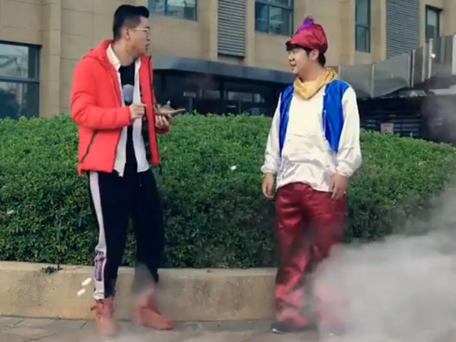 Video Clip Cười - Điều ước "đẹp trai nhất thế giới" và ông thần đèn lầy lội