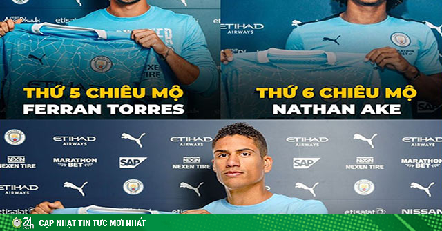 Ảnh chế: Man City chiêu mộ Varane sau khi đá văng Real khỏi cúp C1