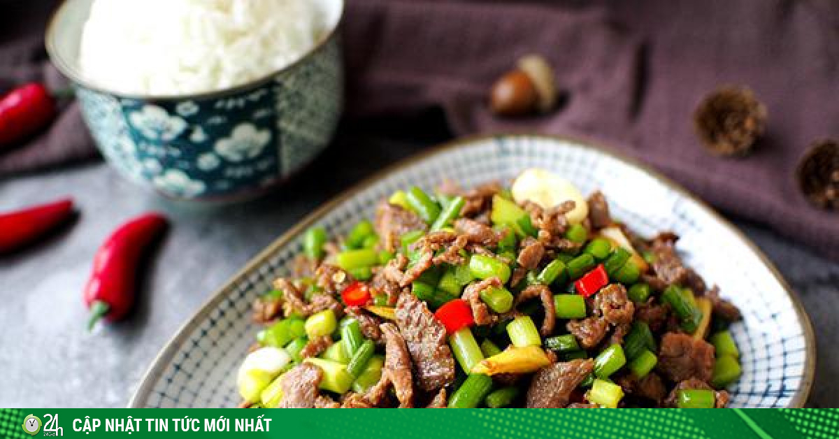 Thịt bò xào với thứ này đảm bảo ngon tụt lưỡi, ai ăn cũng hỏi cách làm