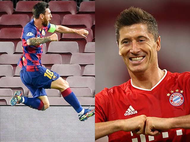 Bóng đá - Rực lửa Cúp C1: Messi vẽ tuyệt tác, hẹn đấu "Kẻ hủy diệt" Lewandowski