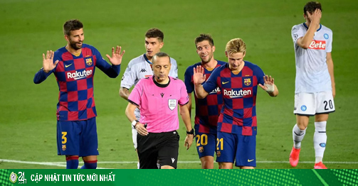 Messi Var Tranh cãi VAR: Barcelona của Messi có được hưởng lợi trước Napoli?