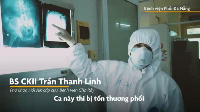 Theo chân bác sĩ cấp cứu các bệnh nhân COVID-19 ở Đà Nẵng
