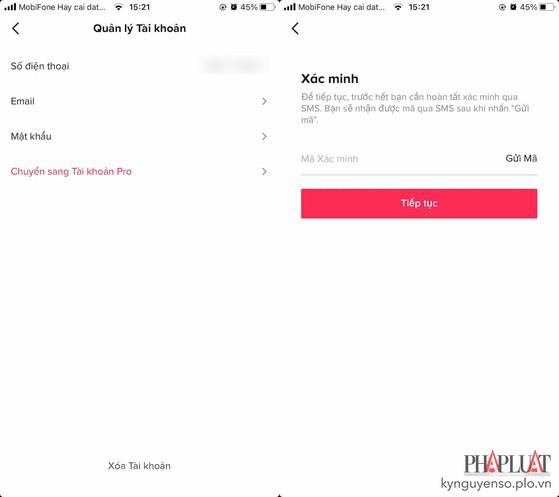 Cách xóa tài khoản TikTok vĩnh viễn trên điện thoại - 2
