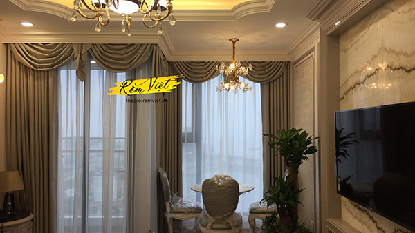 Rèm vải phòng tổng thống - Khách sạn khách sạn Eastin Phát Linh -Hạ Long.