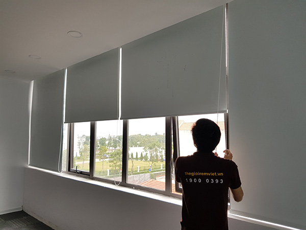 Rèm cuốn văn phòng - ngân hàng MB bank Nam Định