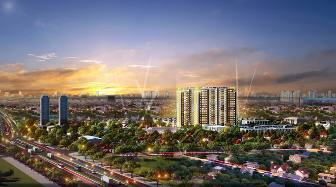 Phối cảnh dự án Osimi Phú Mỹ