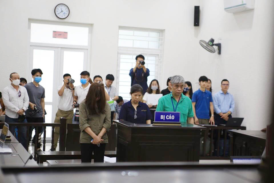 3 bị cáo tại phiên xét xử.