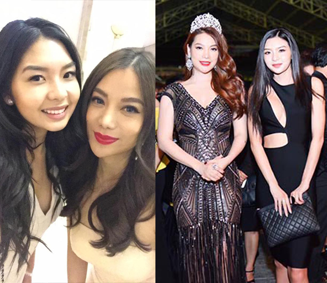 Rất ít người biết diễn viên, nhà sản xuất phim Trương Ngọc Ánh có em họ là "Hoa hậu Châu Á tại Canada" năm 2015 Tray Nguyễn.
