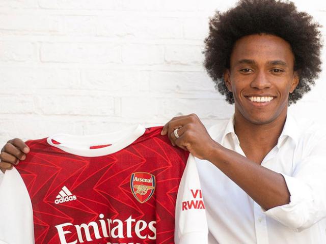 "Bom tấn" đầu tiên của Ngoại hạng Anh: Willian chính thức sang Arsenal