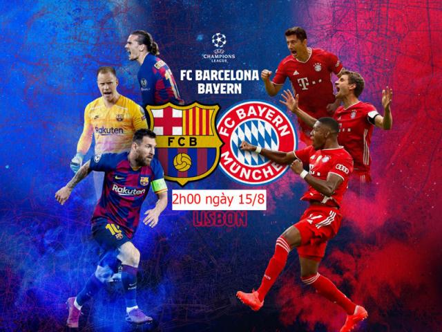 Bóng đá - Lịch trực tiếp bóng đá và link xem trực tiếp hôm nay: Barcelona đấu Bayern xem kênh nào?