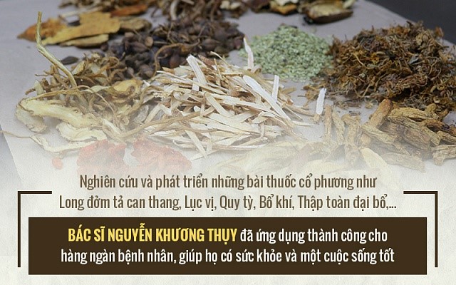 Bác sĩ Thụy đã cứu chữa cho hàng ngàn bệnh nhân với những bài thuốc YHCT