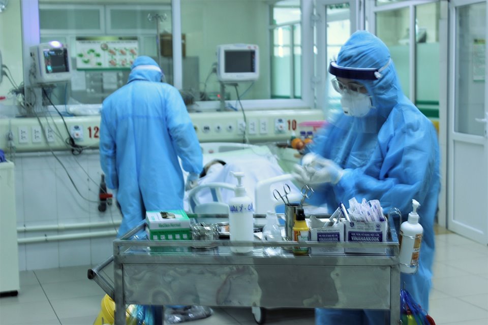 Nơi điều trị bệnh nhân nhiễm COVID-19 tại Việt Nam. 