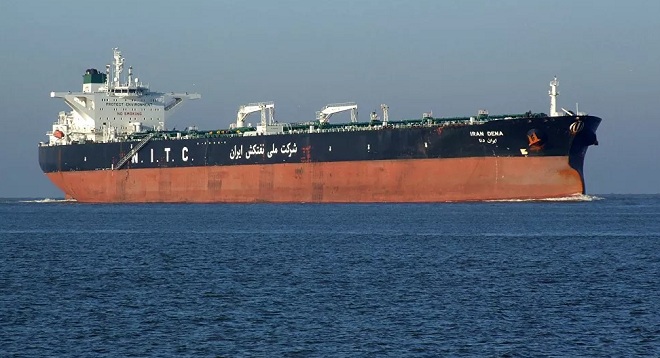 Một tàu chở hàng cỡ lớn của Iran.