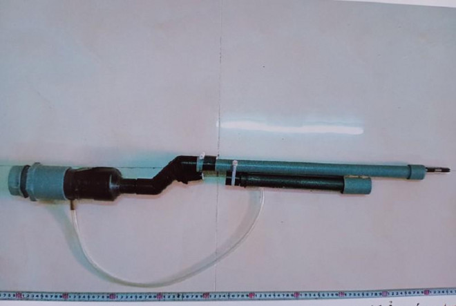 Khẩu súng Sơn dùng để hù dọa người khác