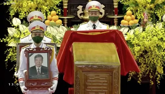 Lễ truy điệu và Lễ an táng nguyên Tổng Bí thư Lê Khả Phiêu - 29