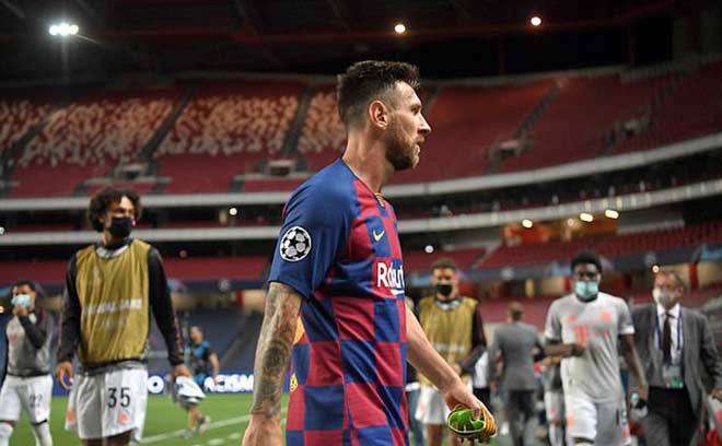 Messi thua đậm Cúp C1 chưa đủ, bị chê tài thủ lĩnh thua xa Ronaldo - 1