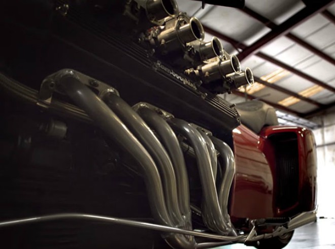 CHOÁNG: Môtô độ động cơ V12 Lamborghini cực khủng - 9