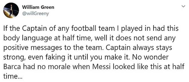 Messi thua đậm Cúp C1 chưa đủ, bị chê tài thủ lĩnh thua xa Ronaldo - 5