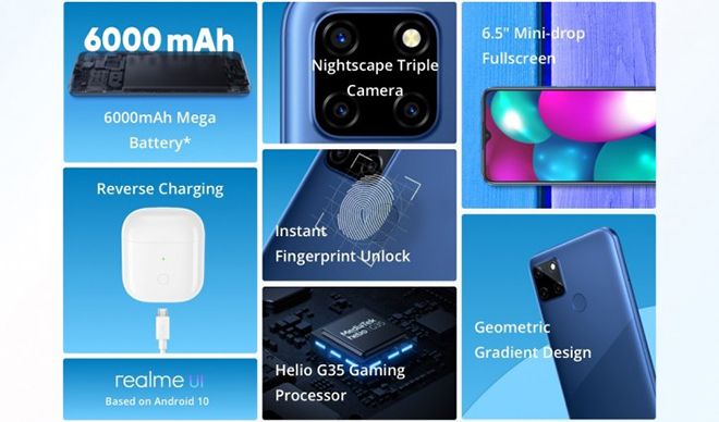 Realme tung tiếp C12 với pin “khổng lồ”, giá cực hấp dẫn - 2