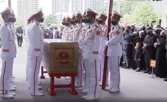 Lễ truy điệu và Lễ an táng nguyên Tổng Bí thư Lê Khả Phiêu - 10