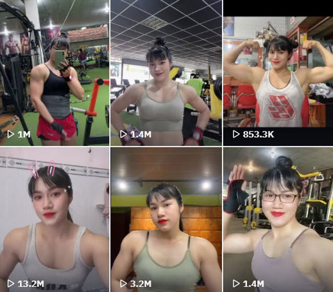 Trang Tik Tok của Ny luôn có hàng triệu lượt xem