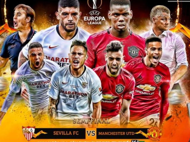 Bóng đá - Lịch trực tiếp bóng đá và link xem trực tiếp hôm nay: Sevilla đấu Man Utd xem kênh nào?