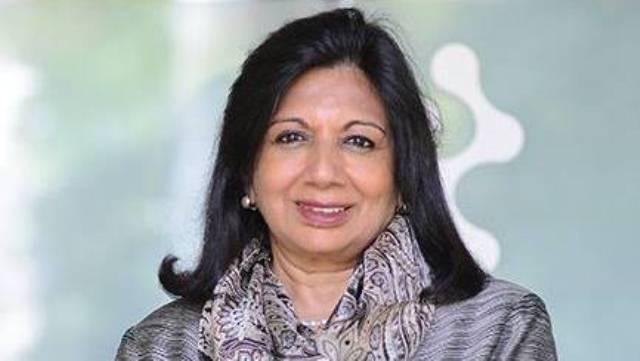 Bà Kiran Mazumdar-Shaw. Ảnh: PTI