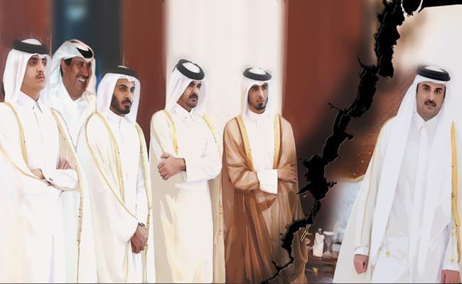 Gia đình Thani đã cai quản Qatar từ giữa thế kỷ 19. Người cai trị hiện tại là Sheikh Tamimbin Hamad Al Thani - vị vua trẻ nhất thế giới. Ông được bổ nhiệm làm tiểu vương vào năm 2013. Số thành viên của hoàng gia này cũng vô cùng đông đảo, trong khoảng từ 7000 đến 8000 người.
