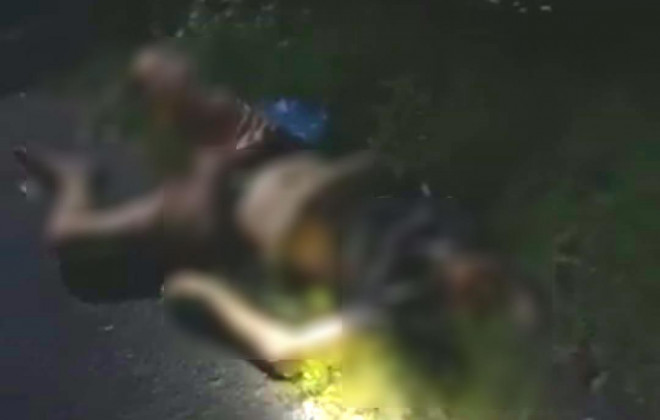 Ông Thành và vợ được xác định đã tử vong tại chỗ sau khi bị xe ô tô do Vũ điều khiển tông từ phía sau