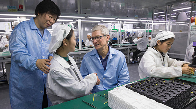 Apple ngừng lắp ráp iPhone tại Việt Nam do chưa đủ điều kiện sinh hoạt cho công nhân.