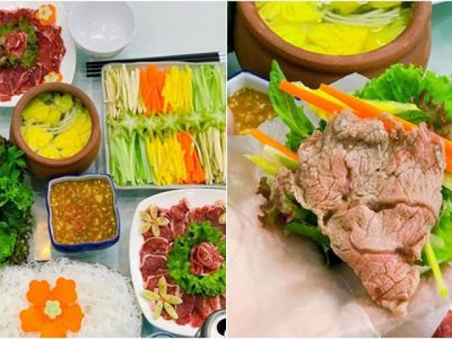 Ẩm thực - Đổi bữa với bò nhúng giấm thơm ngon, chồng con xuýt xoa không ngớt