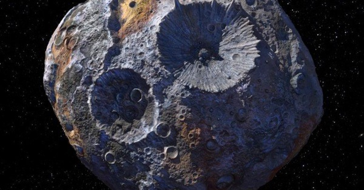 Tiểu hành tinh Psyche - ảnh: NASA