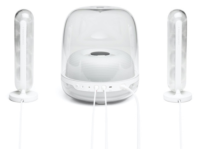 Công nghệ thông tin - Độc đáo bộ loa không dây trong suốt SoundSticks 4 với công suất 100W