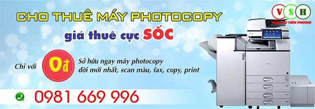 Cho thuê máy photocopy chất lượng tại Hải Phòng - 1