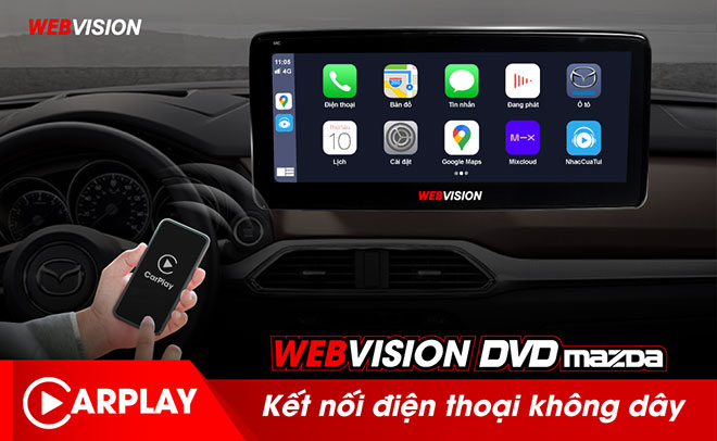 Bất ngờ nhiều tính năng đột phá của Webvision DVD Mazda - 5