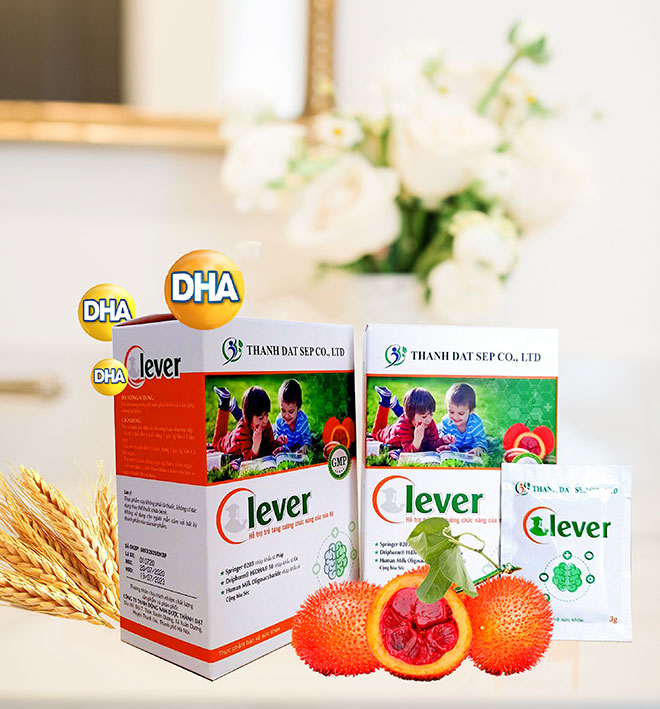 Cốm Trí Não Clever giúp bé khoẻ và thông minh vượt trội - 1