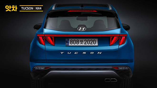 Hyundai Tucson thế hệ mới lột xác toàn diện qua bản dựng đồ họa - 2
