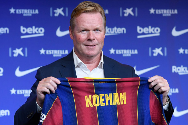 Ronald Koeman trở lại đội bóng cũ Barcelona trong vai trò mới hết sức quan trọng