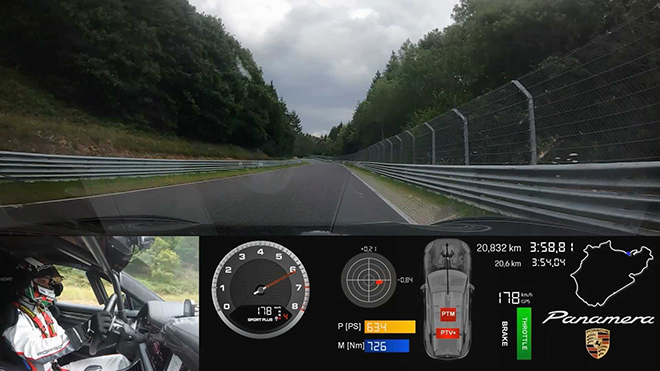 Porsche Panamera 2021 lập kỷ lục đường đua mới, đếm ngược ngày trình làng - 5