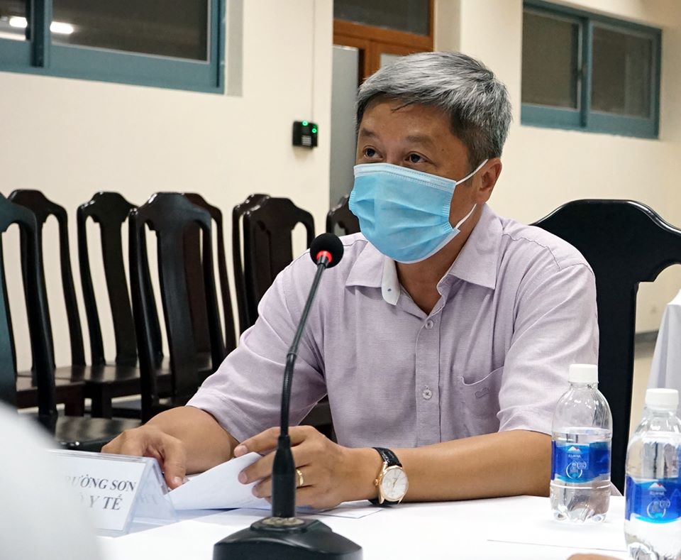 Thứ trưởng Bộ Y tế&nbsp;Nguyễn Trường Sơn.
