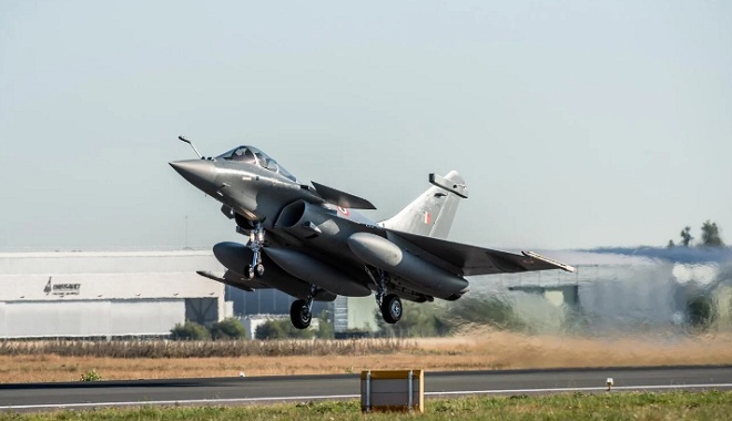 Chiến đấu cơ Rafale của Ấn Độ.