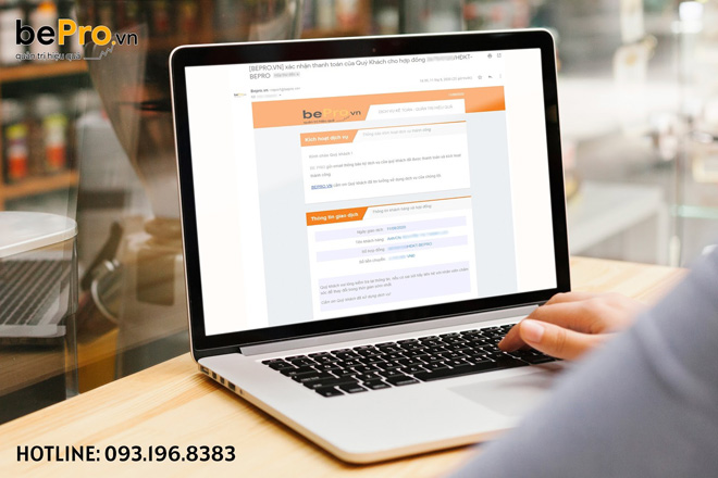Hệ thống Email tự động chăm sóc khách hàng thông minh của BePro.vn&nbsp;